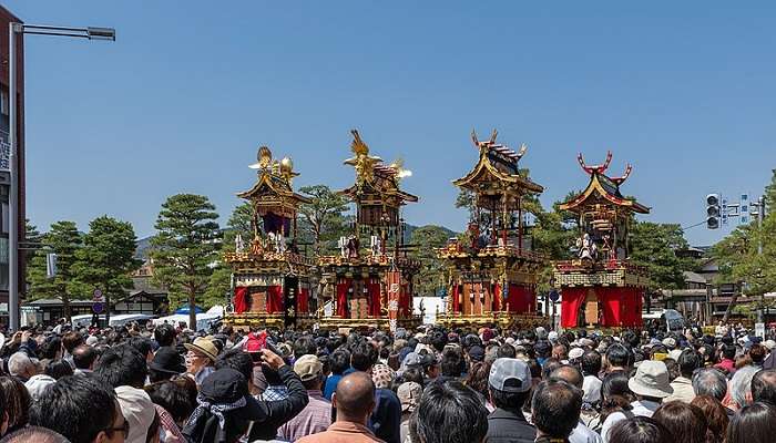 A beautiful Takayama Festival.