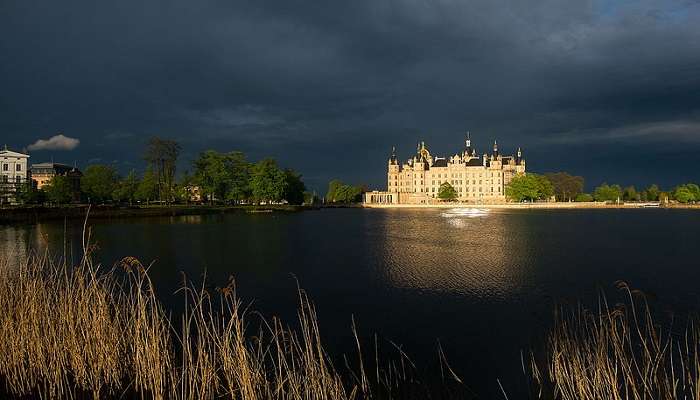 Schwerin Castle in Germany