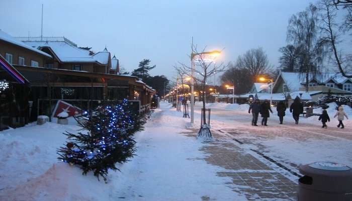 सर्दियों में लिथुआनिया