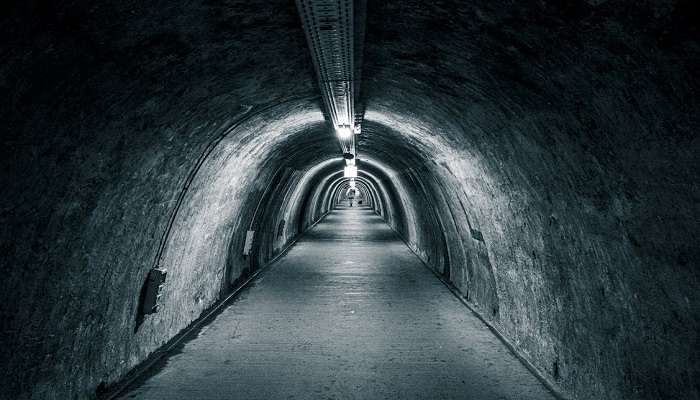 Sensabaugh tunnel filled with ghosts