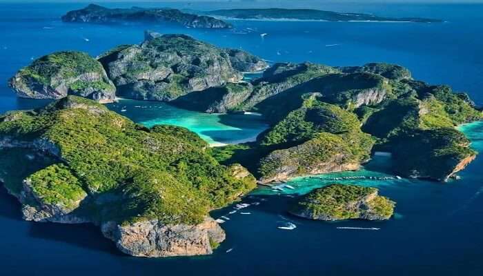 Phi Phi Islands in Thailand