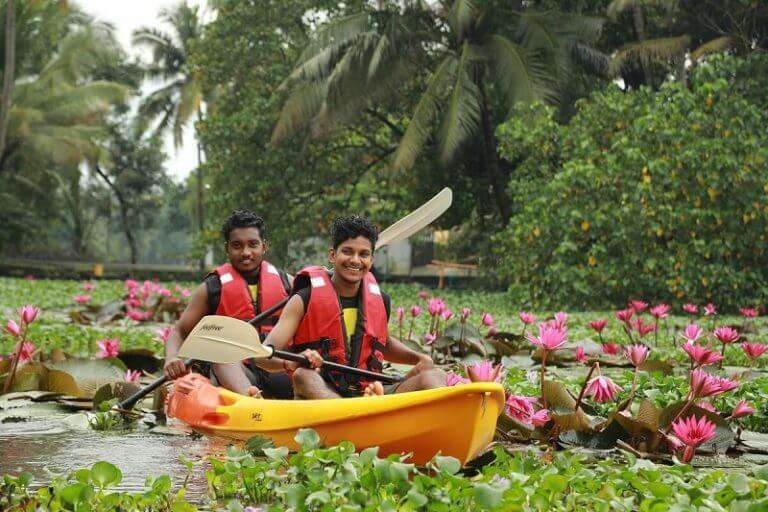 Kumarakom is a peaceful