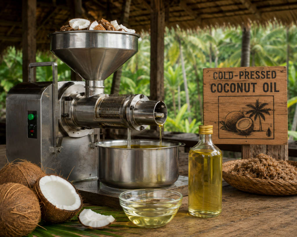 Cold-Pressed Coconut Oil