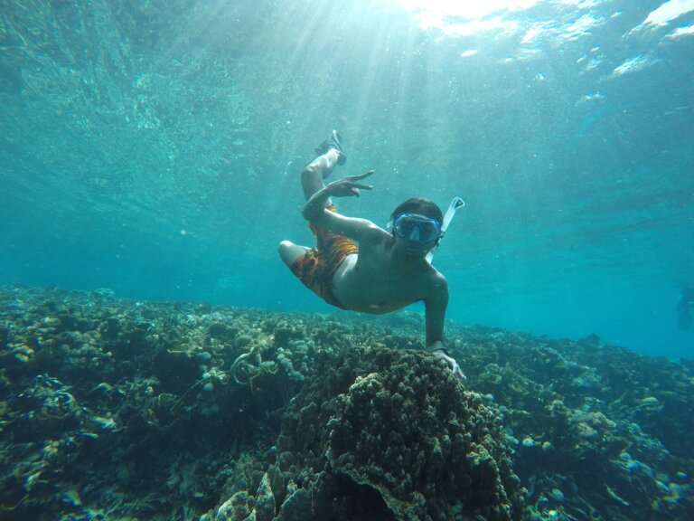 Snorkelling in Jolly Buoy