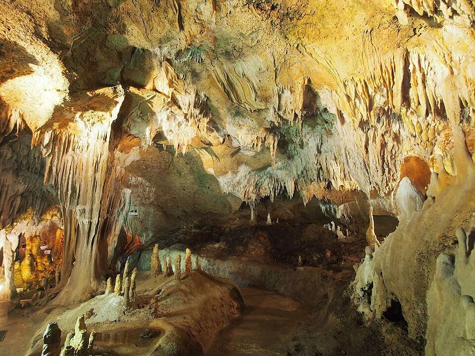 Limestone caves