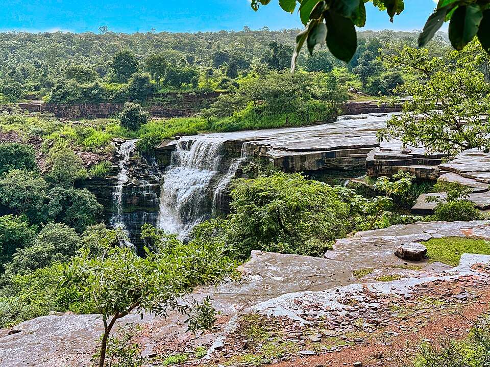 Seasonal Falls Near Mount Harriet