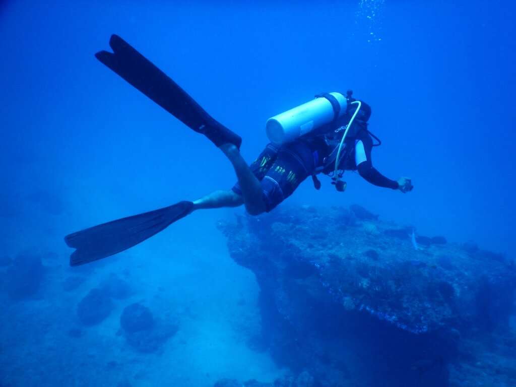 bus stop scuba diving