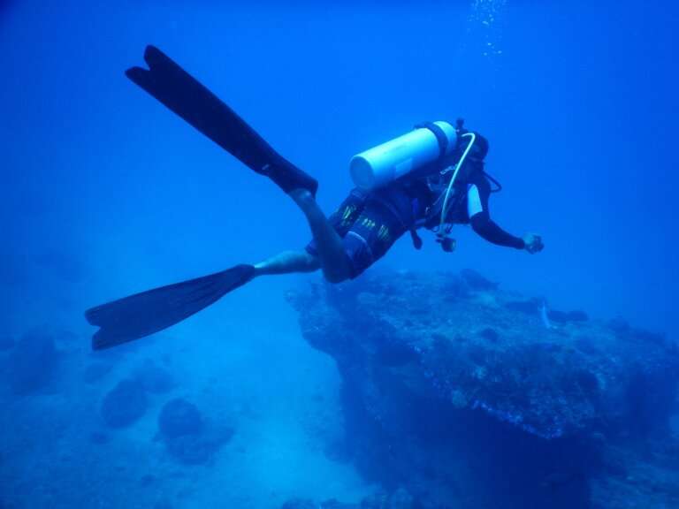 bus stop scuba diving