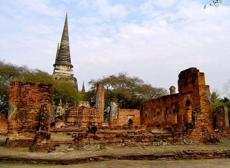 Ayutthaya in thailand