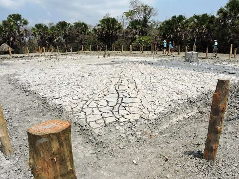 Baratang volcano in andaman