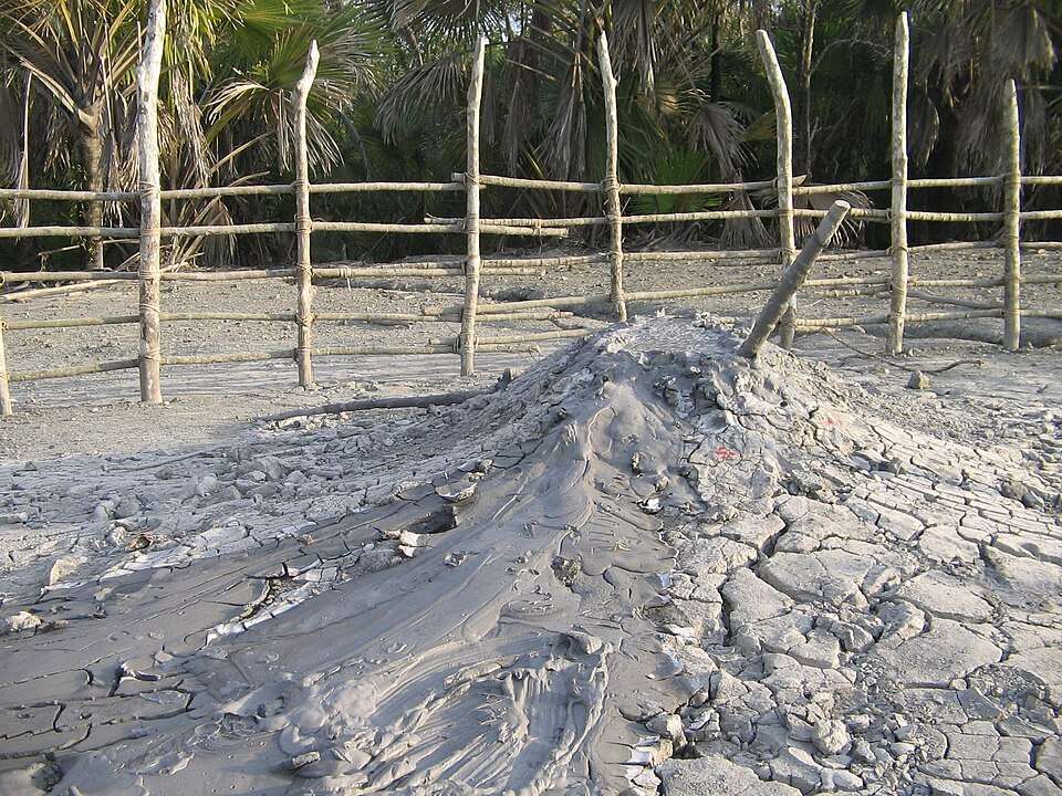 Baratang volcano in andaman