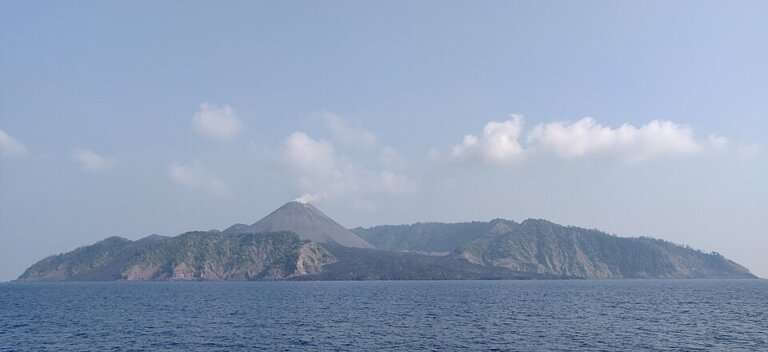 Barren Island in andaman