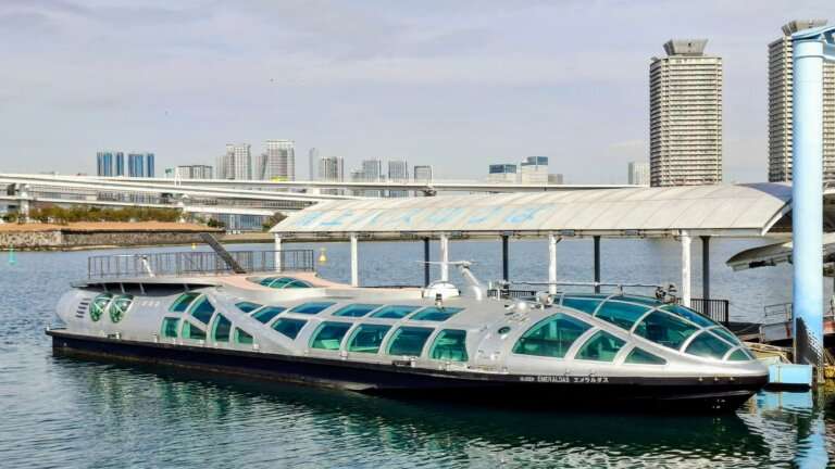 Glass-bottom boating