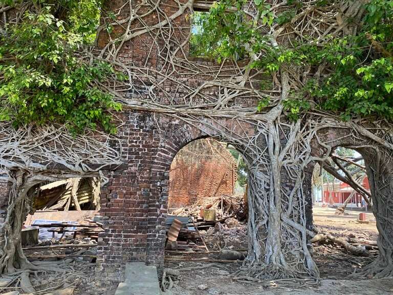 Ross Island in andaman