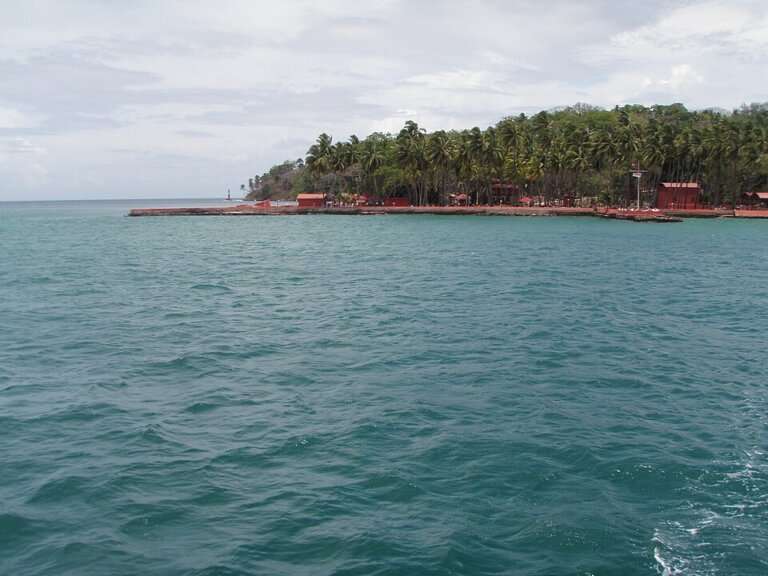 Ross Island in andaman