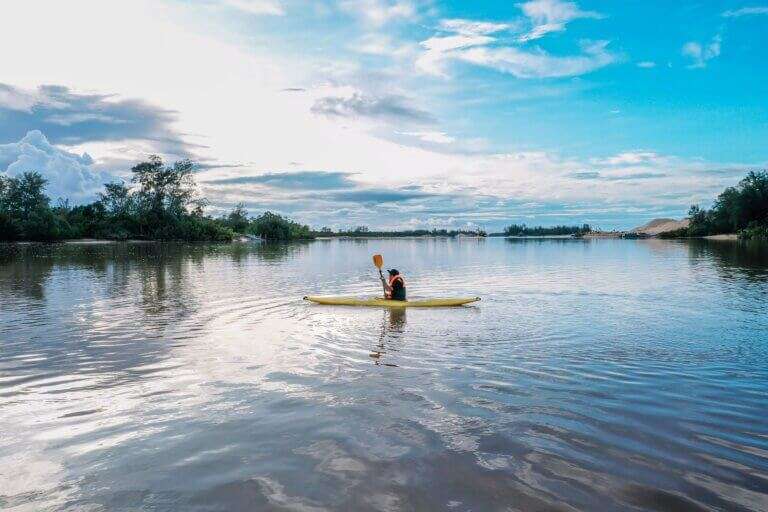 mangrove kayaking in andaman
