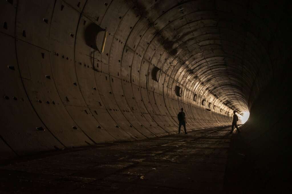 secret tunnel