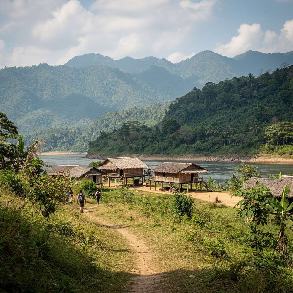 Mae Taeng and Karen village treks, , Thailand