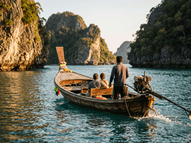 Koh Phi Phi, for the Maya Bay scenery
