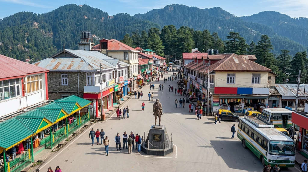 Mall Road and Gandhi Chowk