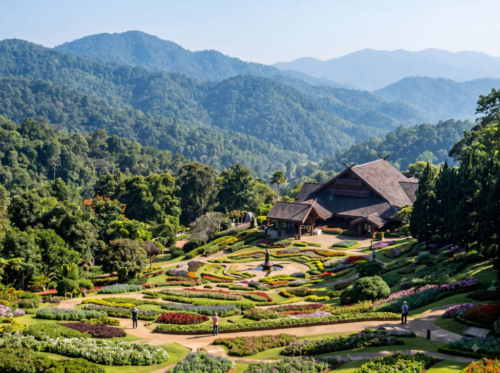 Doi Tung, Royal Gardens Above Chiang Rai