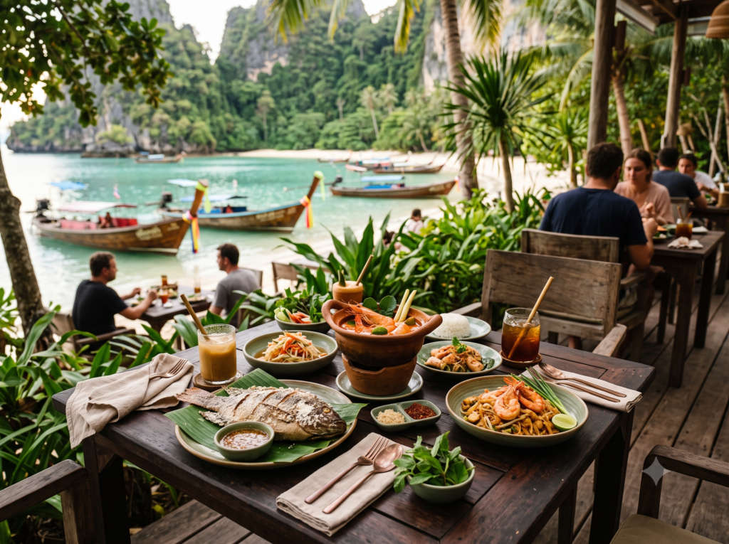 The Longtail Boat: Thai and Italian on the beach road