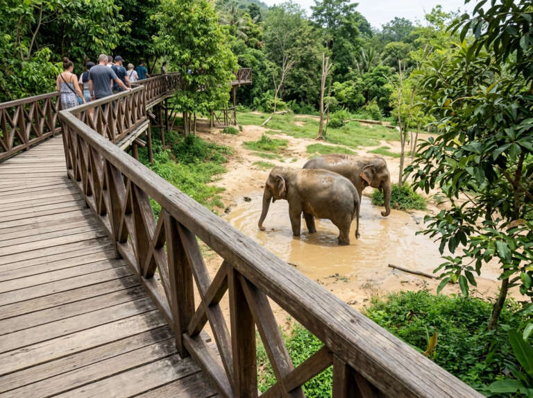 Samui Elephant Sanctuary, Koh Samui in Thailand