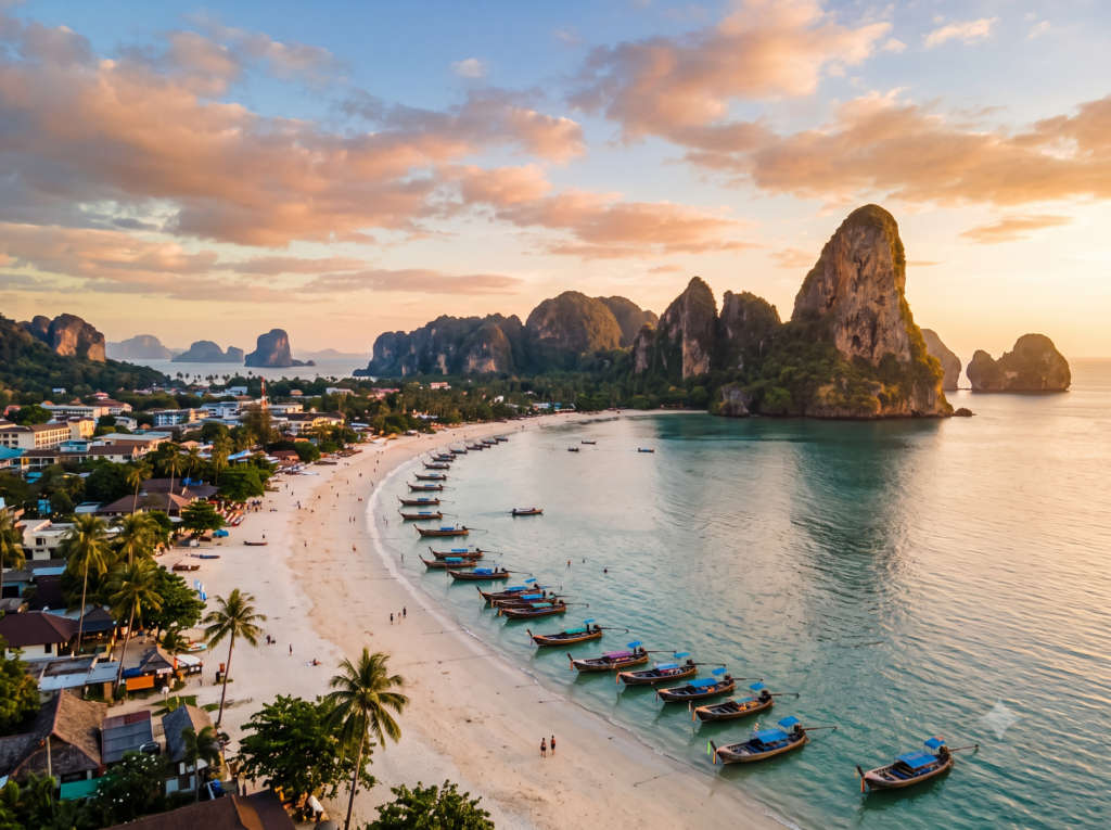 Krabi and Ao Nang: longtail boats and easy island hops