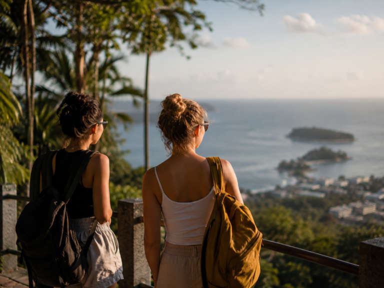Travellers exploring the area, Soi Dog Foundation, Phuket, Thailand