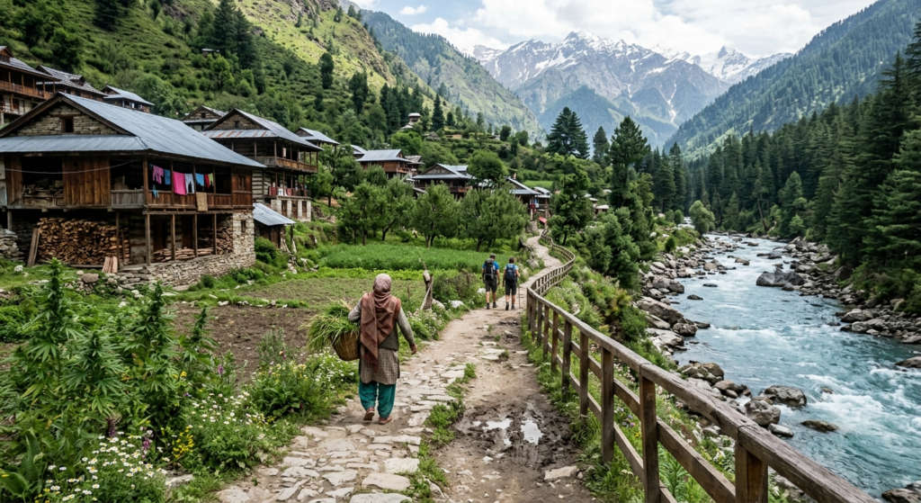 Chalal village walk