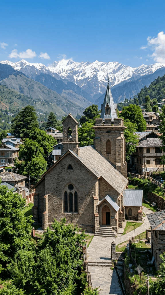 Church of Scotland, Chamba's stone church