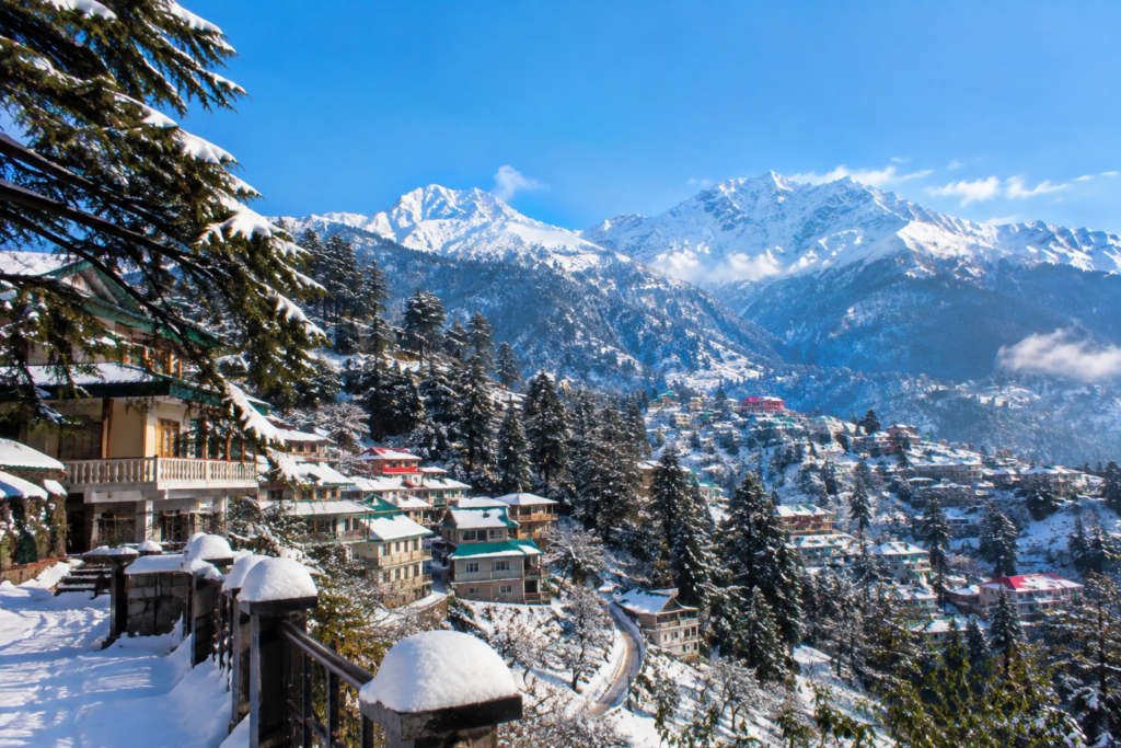 Dharamshala in Himachal in January