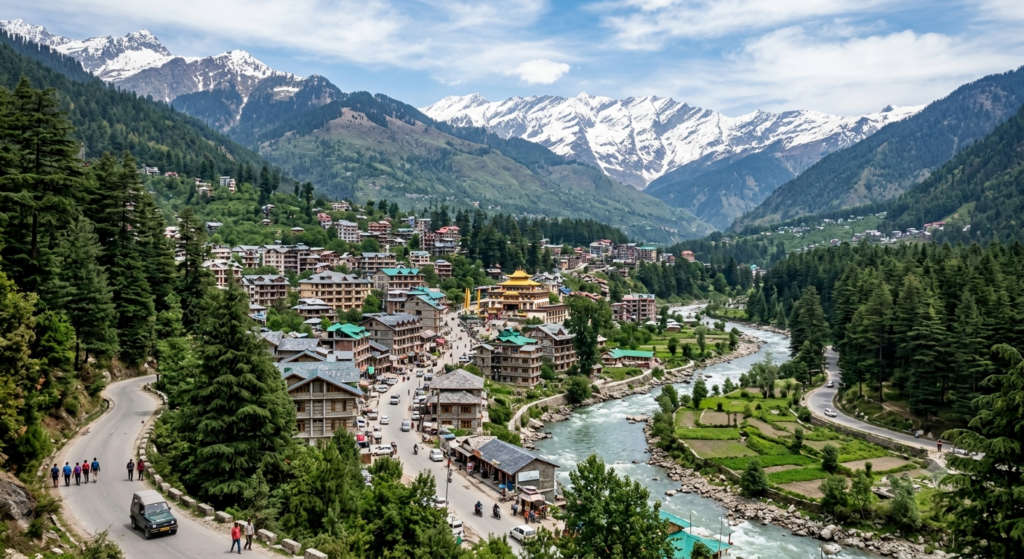 In and around Manali town