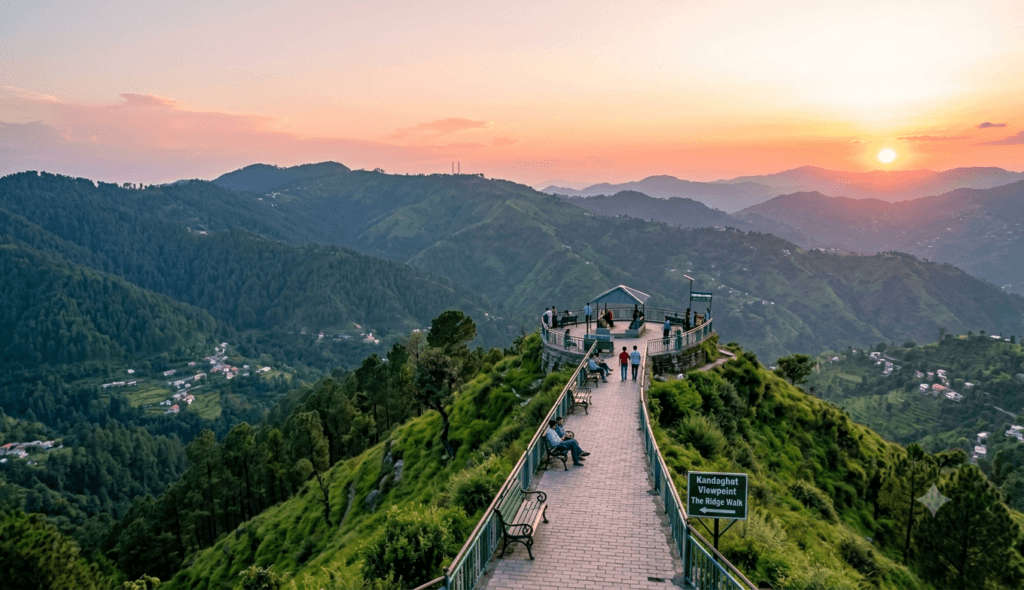 Kandaghat Viewpoint And The Ridge Walk