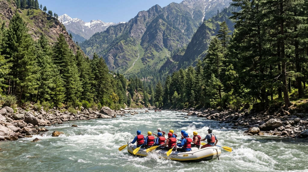 Kasol and the Parvati Valley rafting