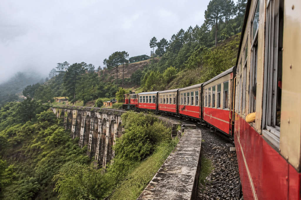 Ride the Kalka-Shimla toy train