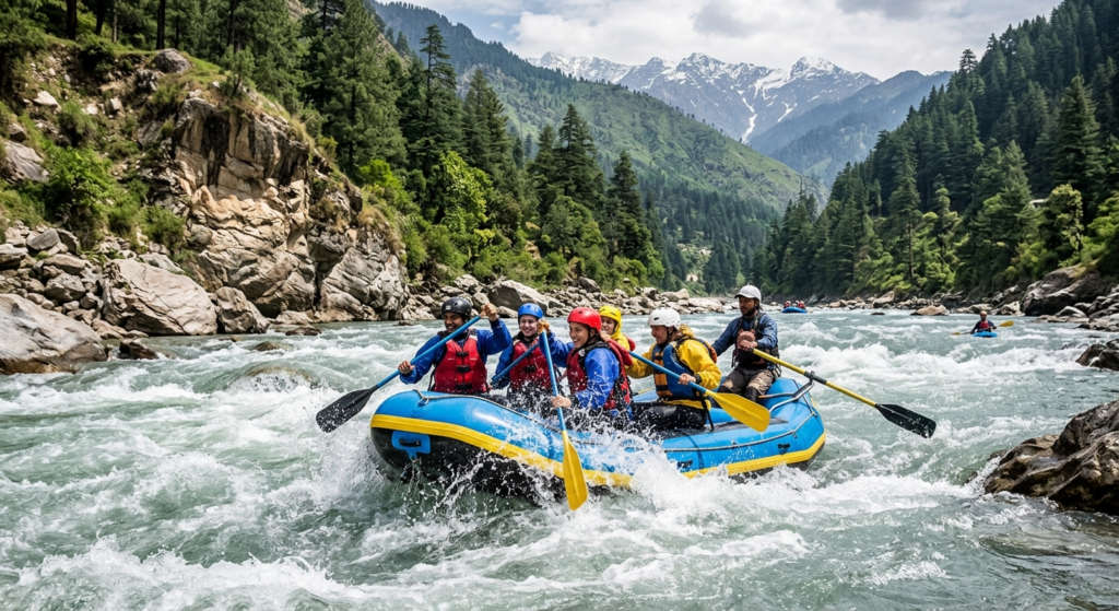 River Rafting Near Dharamshala