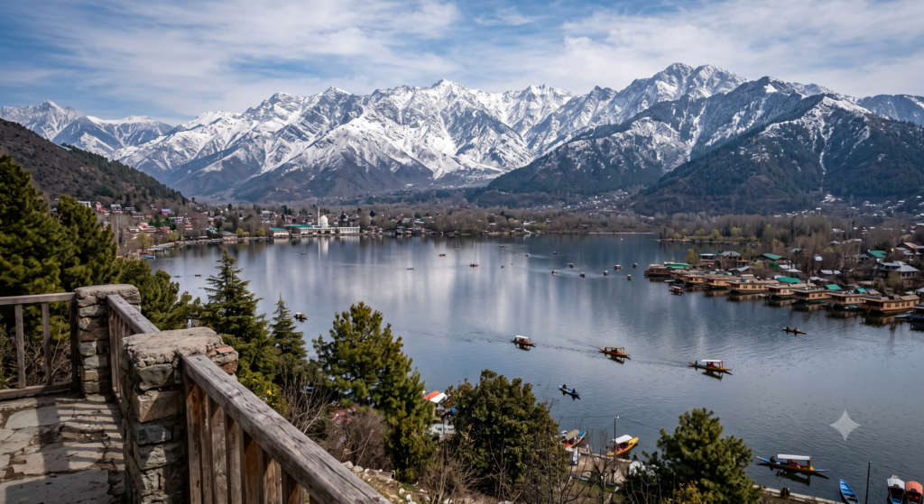 Dal Lake and Naddi View Point near macleodganj