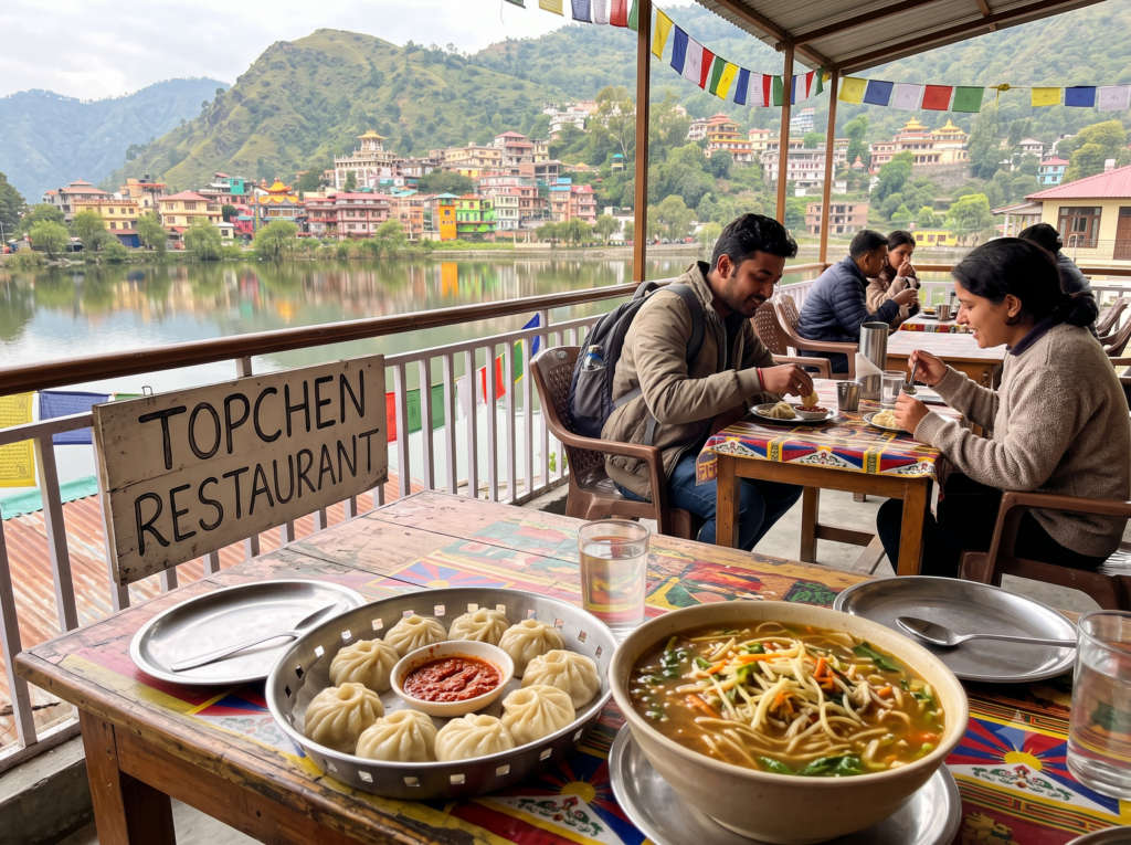 Eat Momos And Thukpa At Topchen, Rewalsar