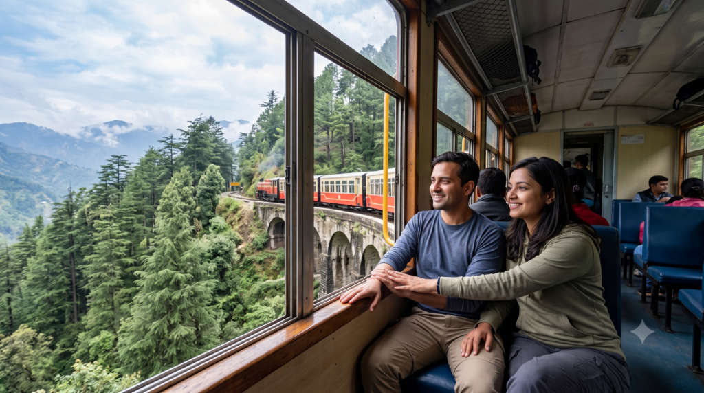Ride the Kalka-Shimla toy train