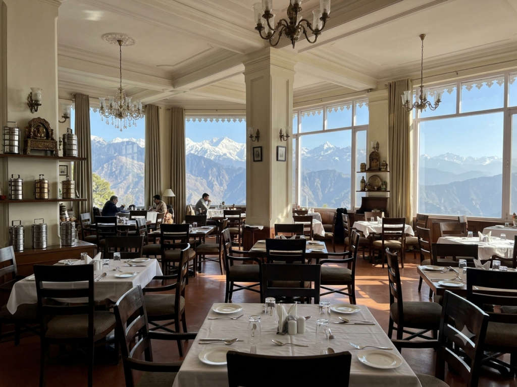 Tiffins Restaurant Grand View Hotel