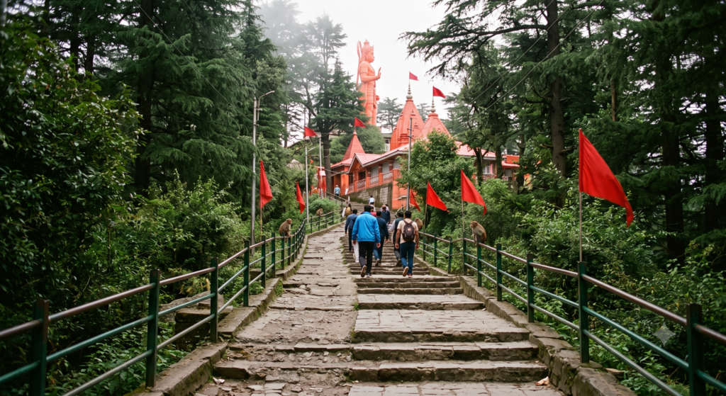 Trek up to Jakhu Temple