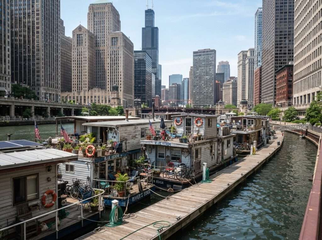 Chicago Group of Houseboats, Dal Lake