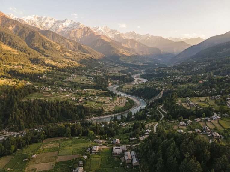 Kullu valley in manali
