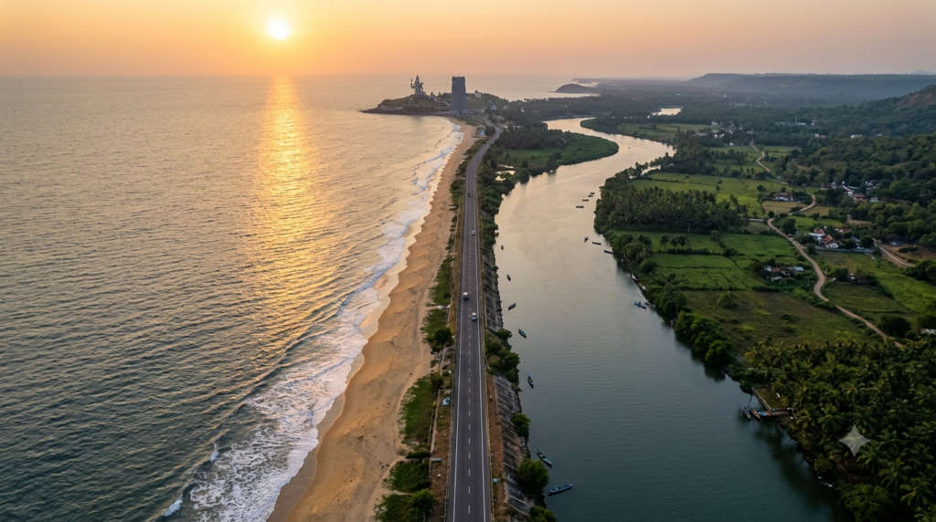 Murudeshwar and the Maravanthe Stretch