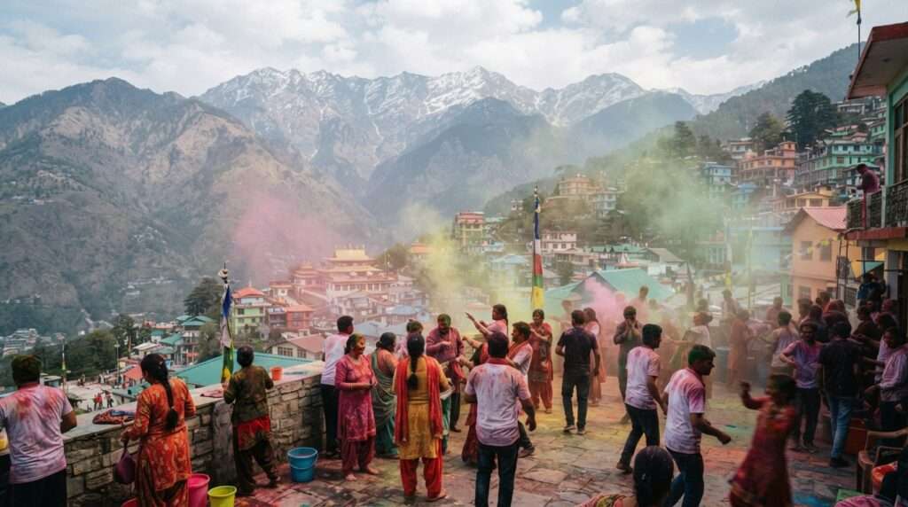 holi-parties-and-events-in-himachal-10-dharamshala-and-mcleod-ganj--atmosphere