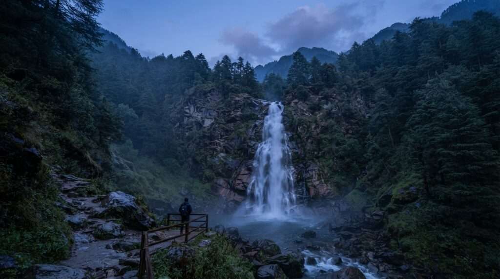 trekking-in-manali-01-jogini-waterfall-trek-atmosphere