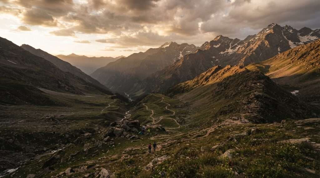 trekking-in-manali-10-hampta-pass-trek-atmosphere