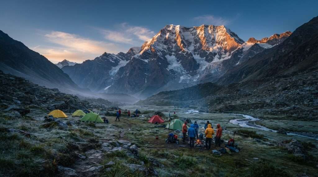 trekking-in-manali-12-deo-tibba-base-camp-trek-atmosphere