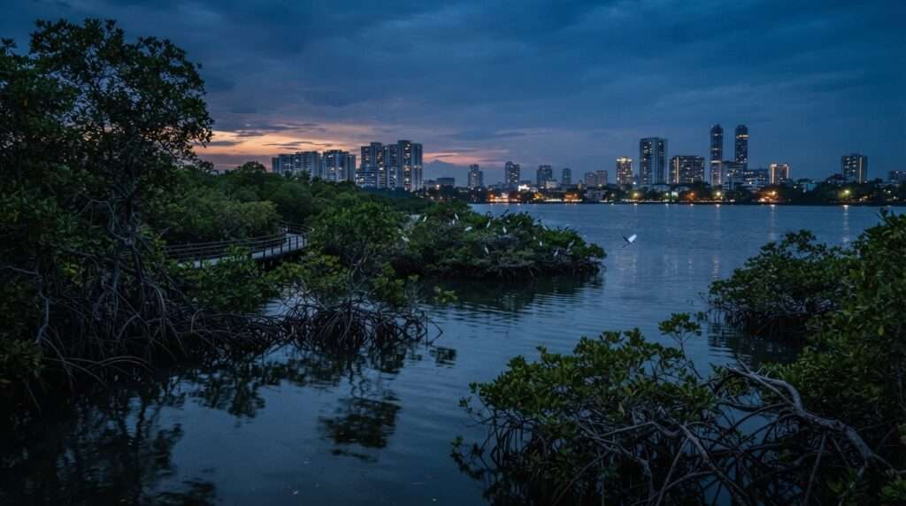wildlife-sanctuaries-in-kerala-15-mangalavanam-bird-sanctuary-atmosphere